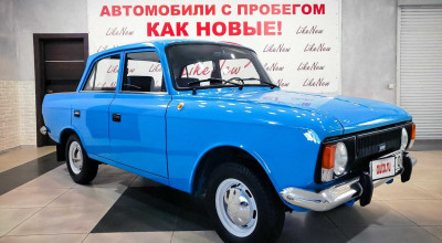 (FOTO) În Rusia se vinde un Moskvich cu doar 816 km la bord, la preț de Lada Vesta! - Photo