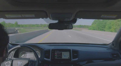 Honda dezvoltă un sistem care monitorizează starea marcajelor de pe șosele! Ar trebui testat în Moldova - Photo