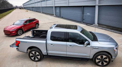 Ford F-150 Lightning primește un nou sistem cu ajutorul căruia poate alimenta orice vehicul electric - Photo