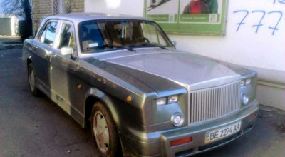 (FOTO) Un ucrainean și-a transformat Volga într-un Rolls-Royce Phantom - Photo