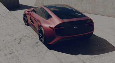 (FOTO) Ucrainenii ar putea lansa propriul super car electric, schițat de designerul McLaren - Photo