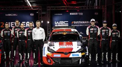 Toyota a prezentat noul model, cu care va participa la Campionatul Mondial de Raliuri - Photo