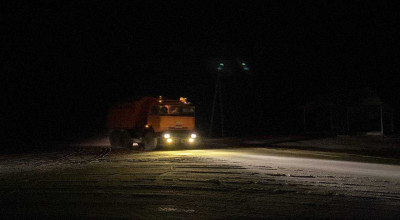 ASD a răspândit 2.454 de tone de antiderapant pe toată rețeaua de drumuri! - Photo