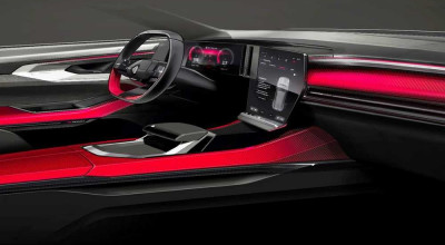 Renault prezintă o schiță cu interiorul viitorului SUV Austral - Photo