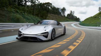 Lexus publică primele imagini cu viitorul său sportcar electric. Niponii nu îl consideră drept simplu concept - Photo