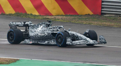 Alfa Romeo și-a testat noul monopost pe un traseu în apropiere de uzina Ferrari! - Photo