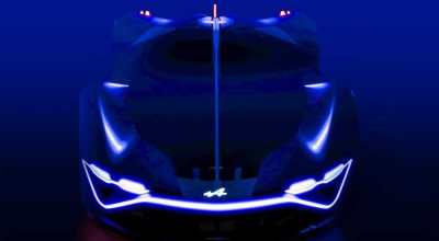 Constructorul francez prezintă un teaser cu supercarul Alpine A4810, care este alimentat cu hidrogen - Photo