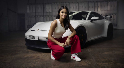 Tenismena Emma Răducanu a devenit ambasadoarea brandului Porsche - Photo