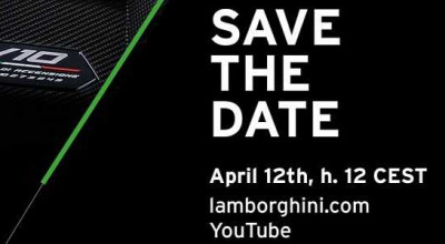 Lamborghini pregătește o nouă prezentare pe 12 aprilie! Cel mai probabil că va fi o versiune nouă pentru un model din gamă - Photo