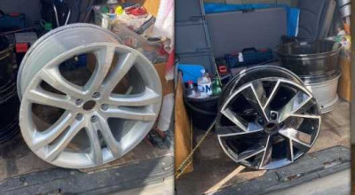 (VIDEO) A furat jantele și anvelopele depozitate de șoferi în sumă de aproape 100 mii lei! Acum riscă 4 ani de închisoare - Photo