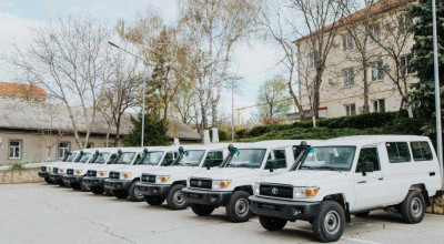 Poliția de Frontieră și-a suplinit flota cu 21 de exemplare noi ale celebrului Land Cruiser 70! - Photo