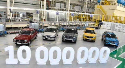 De la înființarea mărcii, Dacia atins o producție de 10 milioane de mașini! - Photo