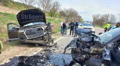 (VIDEO) Două șoferițe implicate într-un accident violent la Strășeni! Patru persoane au fost spitalizate de urgență - Photo