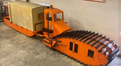Monarch Sno-Motor este un snowmobil neobișnuit din 1938 cu o singură șenilă care se pregătește să fie vândut la licitație - Photo
