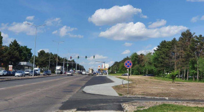 Primăria anunță că banda suplimentară pe str. Calea Orheiului este gata pentru exploatare - Photo