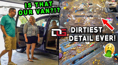 (VIDEO) Vezi cum este spălată și curățată poate cea mai murdară mașină pe care ai văzut-o vreodată! - Photo