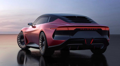 DeLorean Motor Company a publicat primele imagini și detalii referitoare la noul Alpha5 - Photo