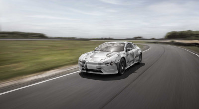 Polestar a publicat primele imagini cu prototipul electric Polestar 5 - Photo