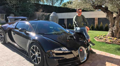 Bodyguardul lui Cristiano Ronaldo a făcut zob Bugatti-ul fotbalistului! Acesta și-a recunoscut vina și speră să fie iertat - Photo