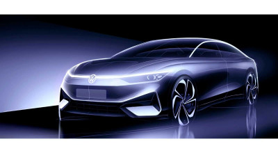 Volkswagen dezvăluie teaser cu conceptul electric ID Aero, care va fi dezvăluit săptămâna viitoare - Photo