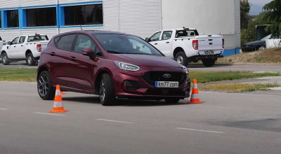 (VIDEO) Ford Fiesta a eșuat rușinos Testul Elanului! Experții dau vina pe anvelope - Photo