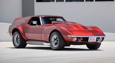  A fost scos la vânzare un Chevrolet Corvette unic: caroserie break, plafon detașabil și 720 CP! - Photo