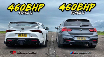 (VIDEO) Drag Racing: Toyota GR Supra versus BMW M140i - Photo