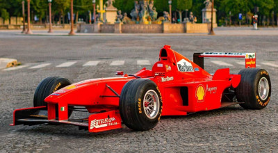 Ferrari F300, bolid care i-a aparținut lui Michael Schumacher, se vinde la licitație! - Photo
