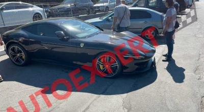 Pentru cineva au venit ”vremurile bune”! Un Ferrari Roma a fost surprins la înmatriculare în Chișinău - Photo