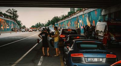 (FOTO/VIDEO) Vezi cum a fost la etapa de Drag Racing organizată de BMW Club Moldova în memoria pilotului Denis Shurganov - Photo