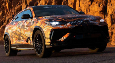 Lamborghini publică un nou teaser cu Urus facelift! SUV-ul ar putea debuta în a doua jumătate a lunii august - Photo