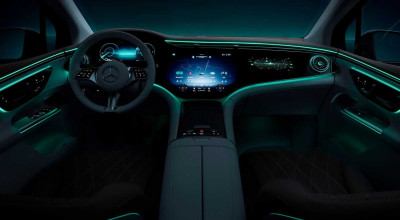 Mercedes prezintă oficial interiorul viitorului EQE SUV - Photo
