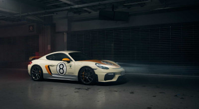 Porsche a publicat imagini cu un exemplar unicat al modelului 718 Cayman GT4 - Photo