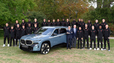 BMW Italia a livrat 25 de mașini echipei de fotbal AC Milan - Photo
