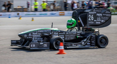 Atinge 100 km/h în 1.461 secunde! O echipă de studenți au dezvoltat un monopost ce a stabilit record mondial - Photo