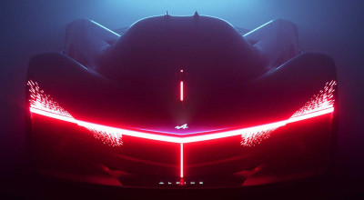 Alpine prezintă o nouă imagine teaser cu viitorul concept Alpenglow - Photo