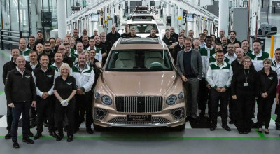 Oficial! Noul Bentley Bentayga EWB a intrat în producție - Photo