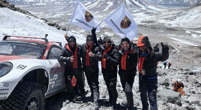 (FOTO) Porsche 911 a cucerit cel mai înalt vulcan din lume! - Photo