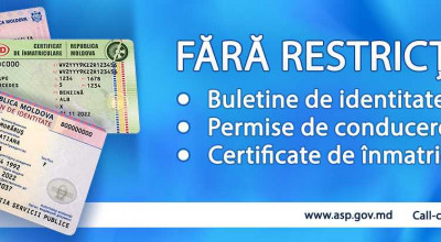 De astăzi permisele de conducere și certificatele de înmatriculare sunt din nou disponibile pe suport de policarbonat - Photo