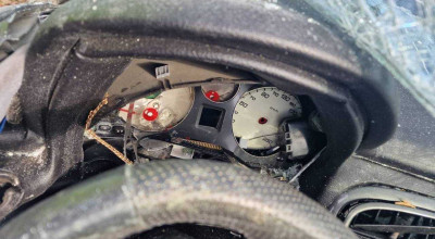 Accident grav la Florești! Un tânăr de 23 de ani fără permis, a decedat după ce a pierdut controlul volanului unui Peugeot - Photo