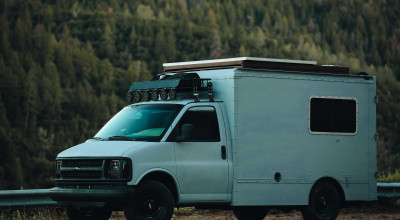 Un moldovean și-a construit propriul camper și acum călătorește prin SUA! - Photo