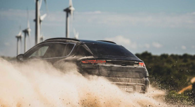 Germanii au publicat o serie de imagini cu viitorul Macan electric din timpul testelor - Photo