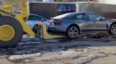 (VIDEO) A cumpărat un Audi e-tron GT inundat și l-a reparat cu ajutorul OREZULUI! - Photo