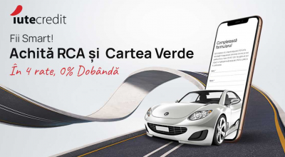 Noutăți de la IuteCredit: Acum poți cumpăra Asigurarea Auto obligatorie și Cartea Verde în 4 rate și cu 0 dobândă - Photo