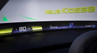 BMW a demonstrat noul display, care va debuta în 2025 odată cu platforma Neue Klasse - Photo