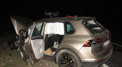 Accident grav la Strășeni! Un șofer de 62 de ani a ieșit la depășire și s-a ciocnit frontal cu o Skoda - Photo