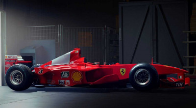 3 Bugatti sau bolidul lui Schumacher? Legendarul Ferrari a lui Michael Schumacher a fost scos la licitație - Photo