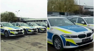 Poliția Română și-a înnoit parcul auto cu câteva BMW Seria 3, care ar fi fost cumpărate cu scandal! - Photo