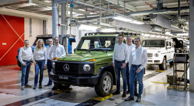 Moment istoric! Mercedes a atins borna de 500.000 de exemplare G-Class - Photo