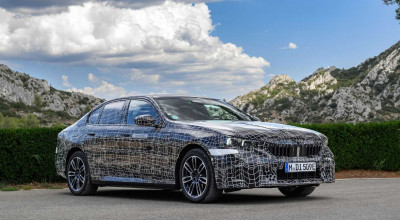În mai puțin de o lună debutează viitorul BMW 5 Series! Bavarezii publică noi imagini - Photo